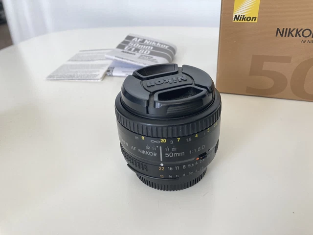Nikon AF-D Nikkor 50mm f1,8 obiettivo full frame per fotocamere reflex FX e DX