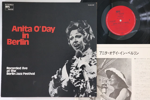 LP Anita O'day Anita O'day In Berlin, Recorded Live  YS2614MP MPS Japan Vinyl