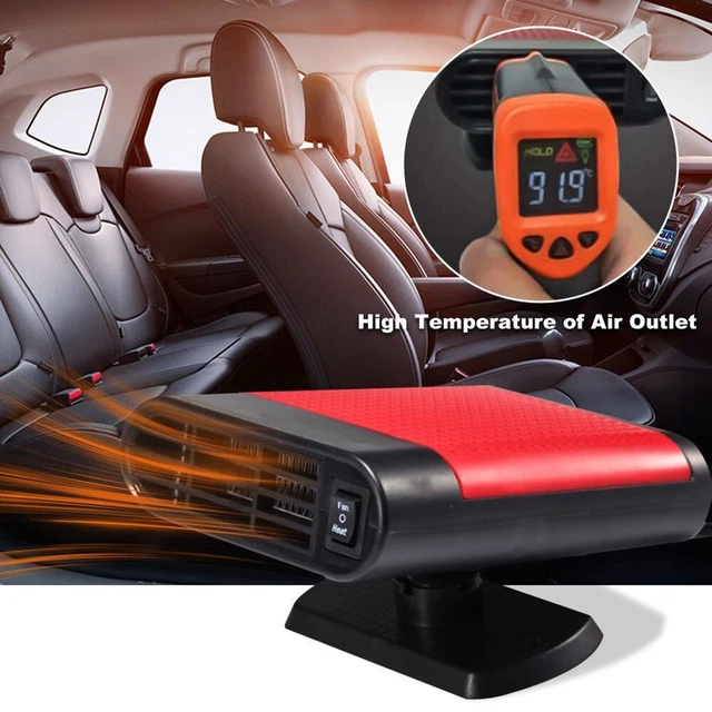 Car Heater Dégivrage Machine Portable Rouge Désembuage Dégivreur Désembuage 5