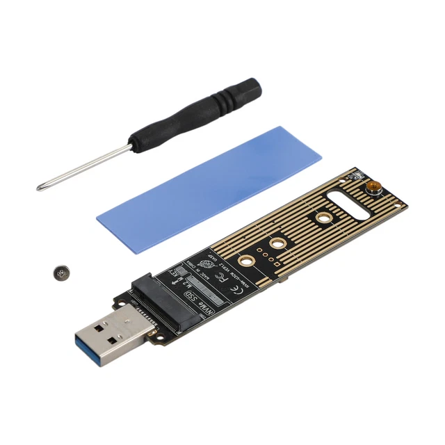 M.2 NVME NGFF SSD to USB 3.1 Adapter PCI-E to USB-A 3.1 Internal Converter UE