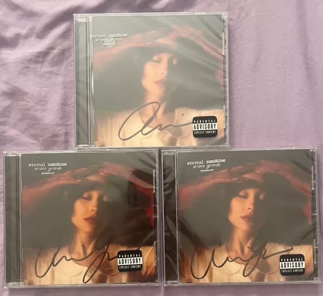 Ariana Grande Eternal Sunshine SIGNED AUTOGRAPHED - NEW/SEALED & ready to ship!