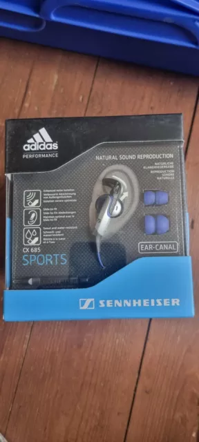 SENNHEISER 685 Adidas Sports In-Ear Headphones (Discontinued Manufacturer) £40.00 UK