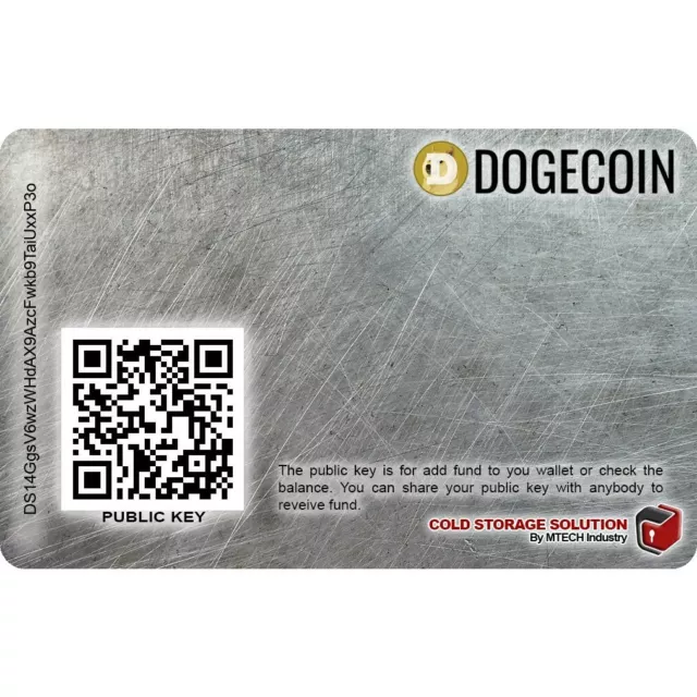 Cold Storage Solutions - Carte Dogecoin