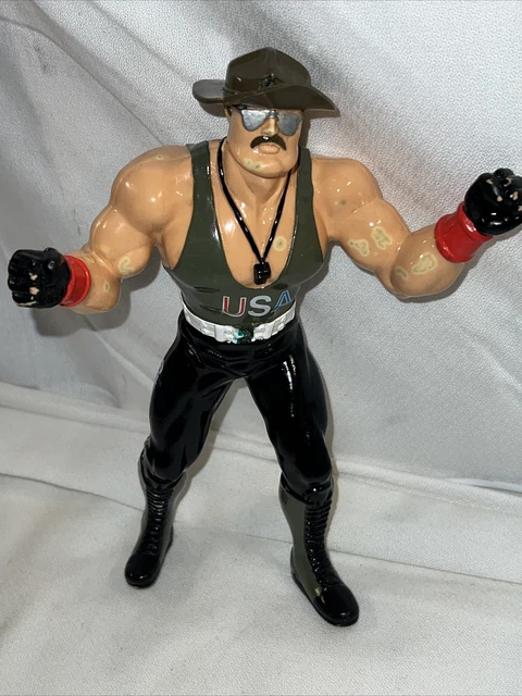 SGT. Slaughter MAIL AWAY 1987 WWF LJN Titan Sports 8" Vintage Wrestling Figure