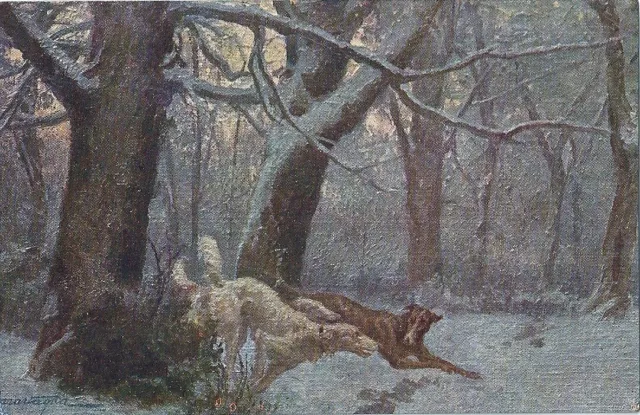 CPA illustrateur Garavaglia - Chiens de Chasse