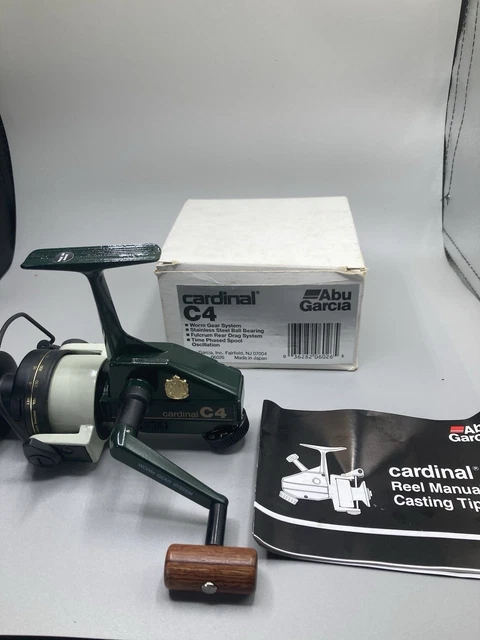 ABU GARCIA CARDINAL C4 Spinning Reel with Replacement Spool