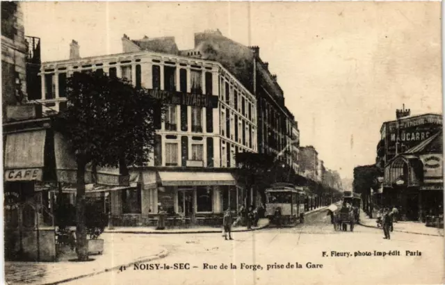 CPA AK NOISY-le-SEC Rue de la Forge prise de la Gare (569594)