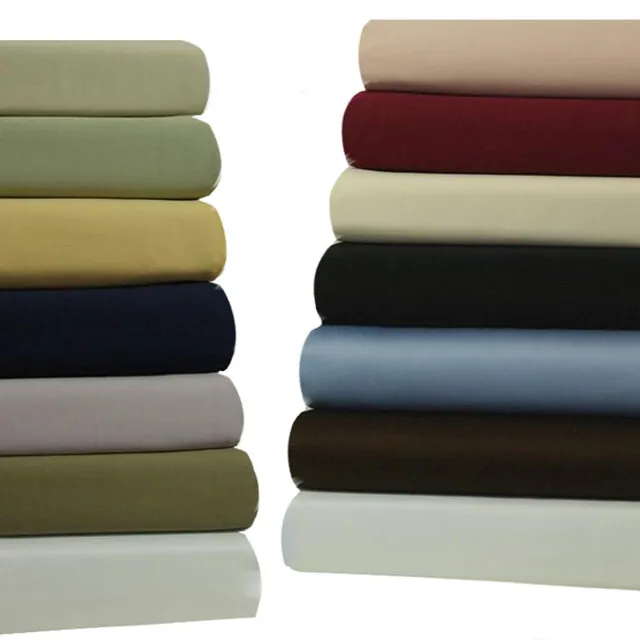 Attached Waterbed Sheets 100% Cotton 450 Thread Count For Waterbed Mattresses