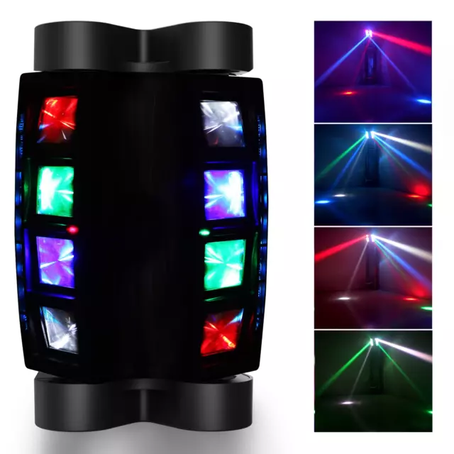 Dynamisches 60W Mini Spinne bewegliches Kopflicht - RGBW LED Strahl - perfekt für Party