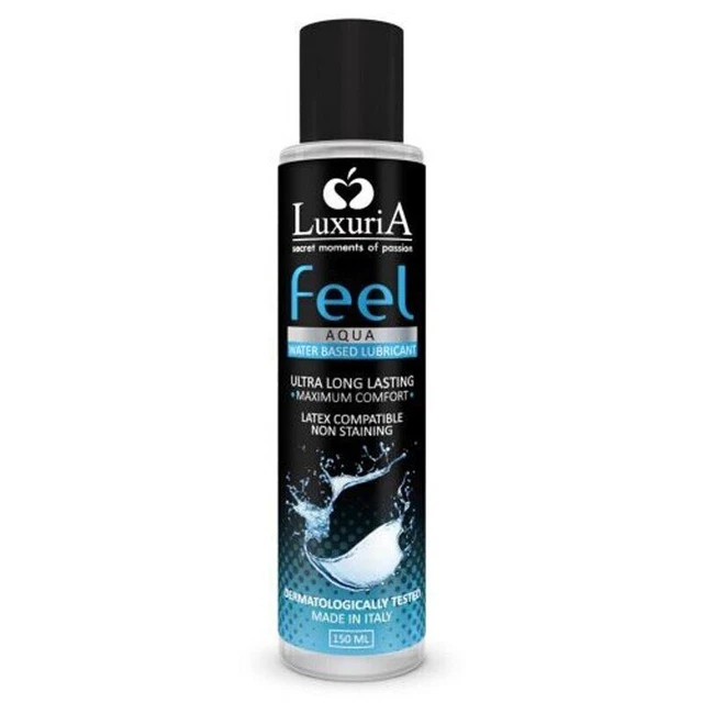 Lubrificante intimo 150 ml anale vaginale pene salva preservativo a base acqua