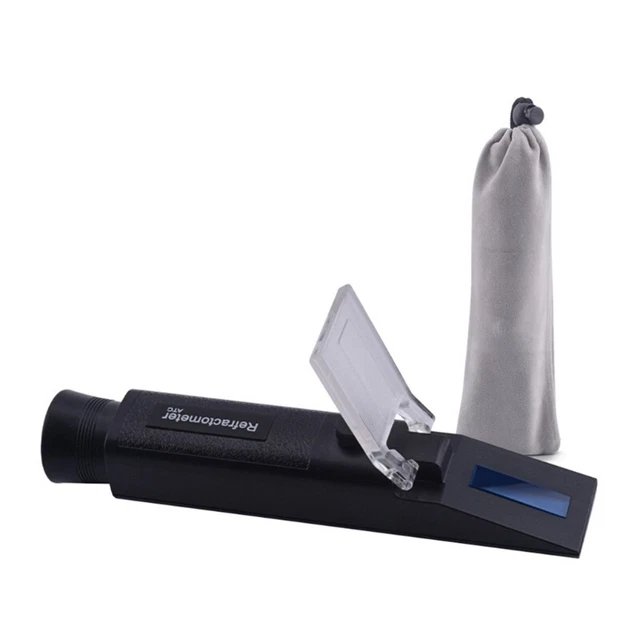 Professional Refractometer for w/ ATC 0~32％ Hand Held for Juice Sugar Meter Test