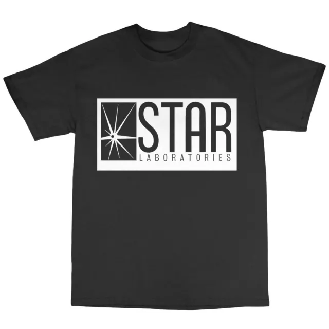 Camiseta Star Laboratories 100 % algodón S.T.A.R. Labs Rampage The Flash 2