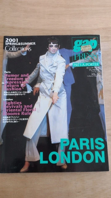 GAP PRESS COLLECTIONS Vol.11 Autumn Winter 97-98 Paris Milan