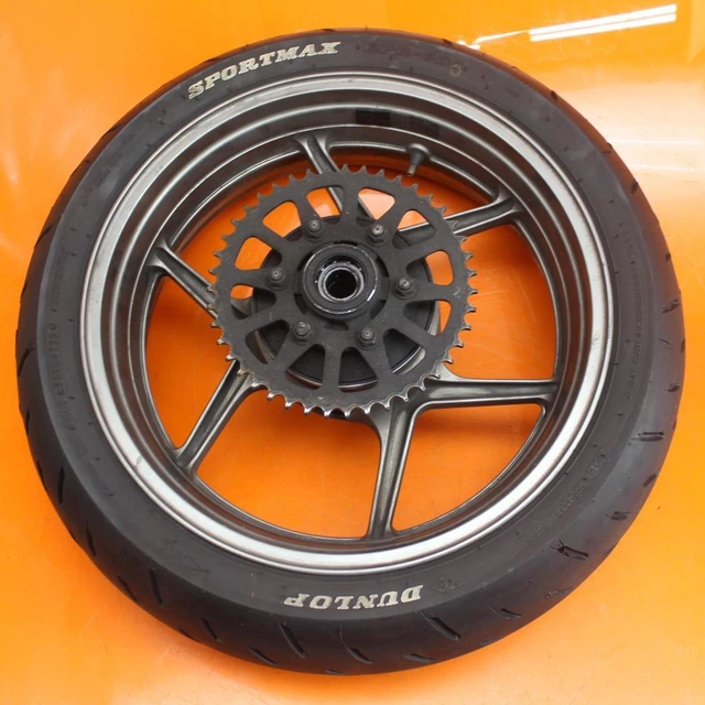 2005 2006 Kawasaki Ninja Zx6R 636 Oem Straight Rear Wheel Back Rim W Tire