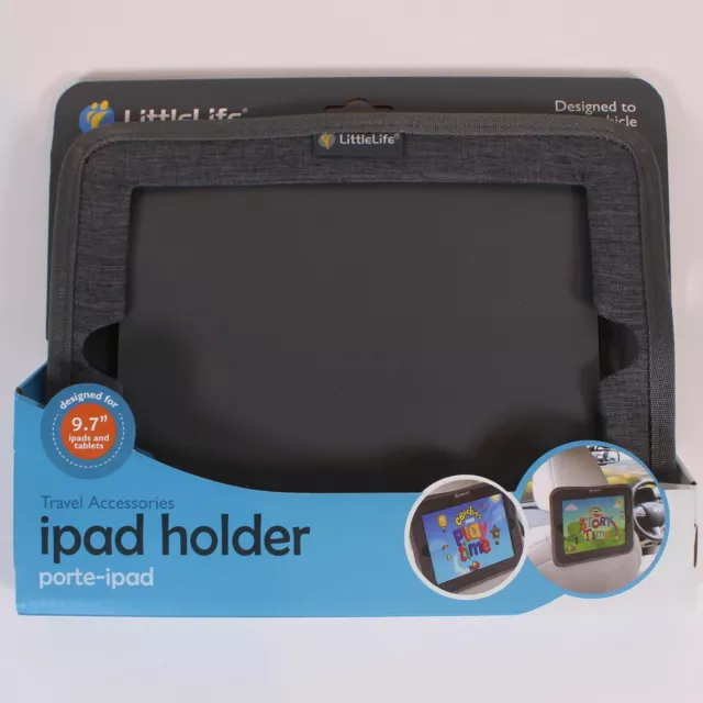 Car Headrest Holder LittleLife iPad For 9.7" iPad Or Tablet - NEW