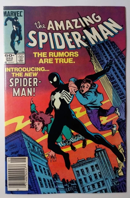 Amazing Spider-Man #252 (1984) NEWSSTAND, 1ST APP OF BLACK COSTUME