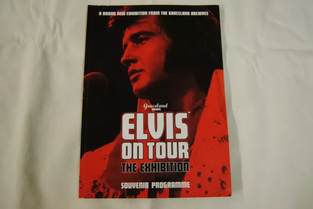 Elvis Presley On Tour The Exhibition Souvenir Programme Book New Official Rare