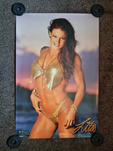 LITA WWE Divas 2002 Large Poster RARE