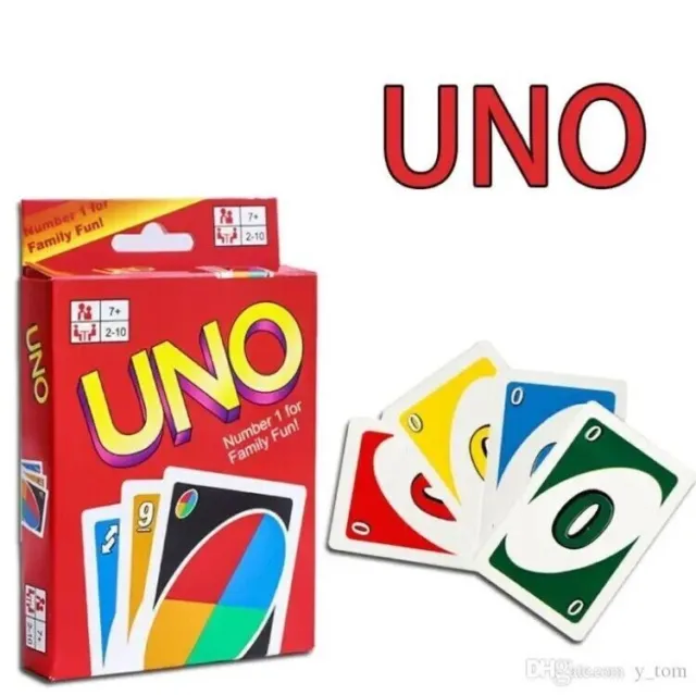 UNO Original/Classic Kartenspiel Mattel, Familien Spiel 112 Karten