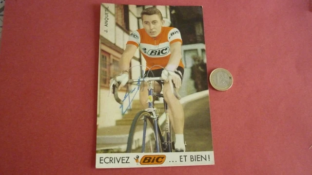 Carte Cycliste Seine-Maritime – Circuits Sur Les Traces De Jacques Anquetil, Bel état