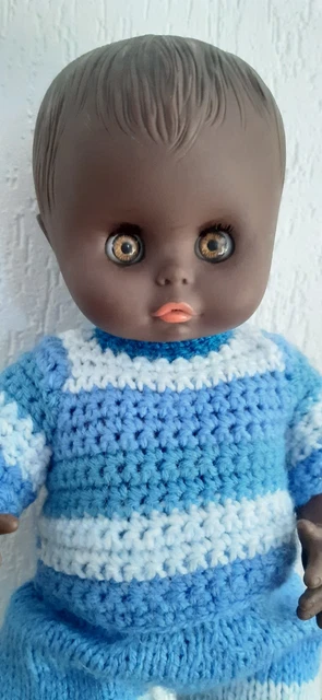 Poupée Clodrey Polyflex 50cm – Tenue D'origine, 1960, Manon Cécile Brune, France