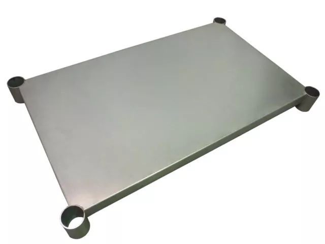 GALVANISED STEEL UNDER SHELF FOR 610 x 762mm WORK CORNER BENCH TABLE FOOD PREP