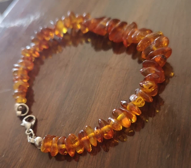 Bracelet Ambre Naturel  Neuf