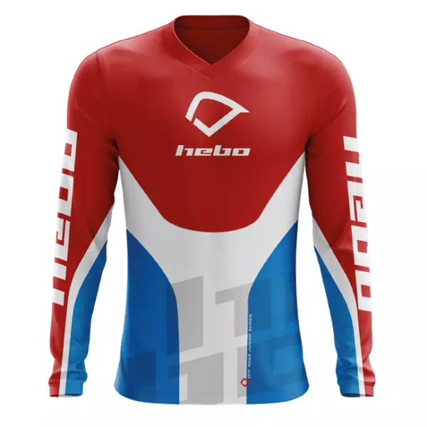 Hebo Enfants Jeunesse Junior Pro Moto Trial Maillot