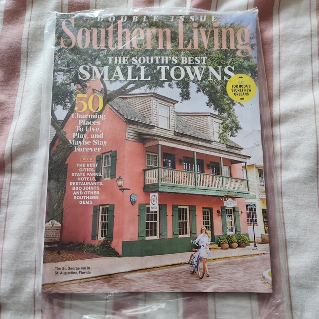 NEW SOUTHERN LIVING Magazine April 2023, The South's Best Small Towns