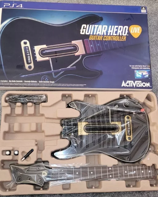 guitar hero live guitar controller, xbox 360, no game included 