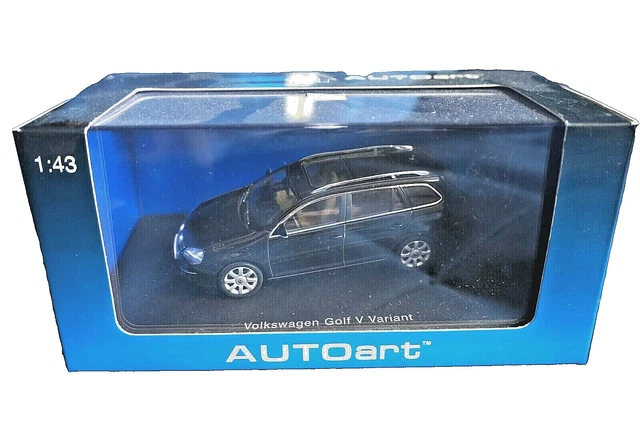 AutoArt 1/43 Chrysler Panel Cruiser Bleu - Modèle Diecast AA51531 état Mint