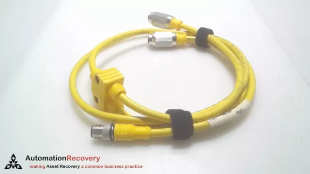 Turck Vb2-Rsc 4.4T-1/2Rkg 4T-0.3/0.3/S1587, Eurofast Splitter, U-48711 #312918