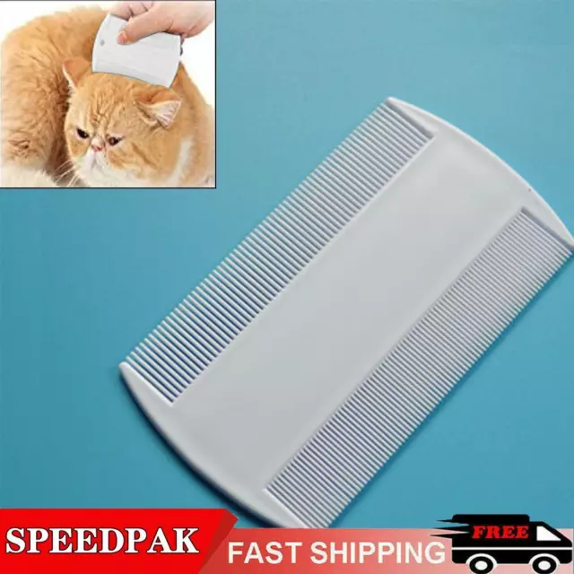 1x Double Sided Nit Comb Fine Tooth Head Lice Hair Flea For Kids BEST