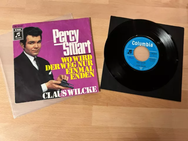 Percy Stuart - Titelmelodie der Fernsehserie - Claus Wilcke - 7" Single