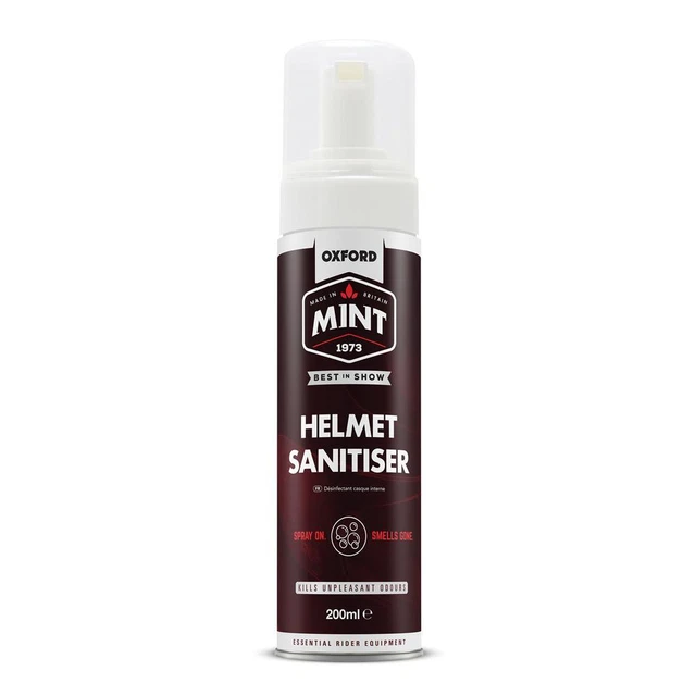 Oxford nuovo casco moto disinfettante schiuma detergente materiali morbidi 200 ml