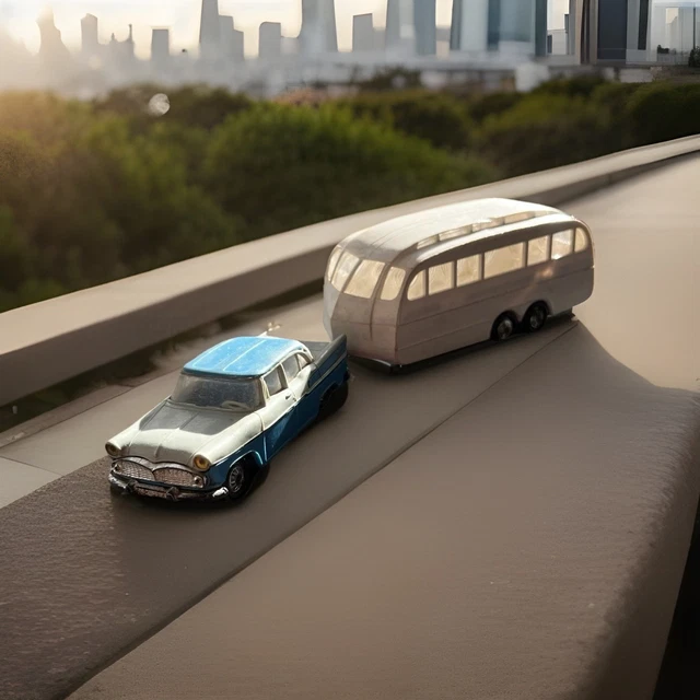 Norev 1/43 – Chambord Et Caravane Digue – Bleu – Rare (occasion)