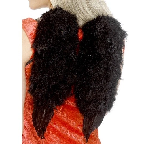 Set D'ange Noir, Ailes Et Auréole