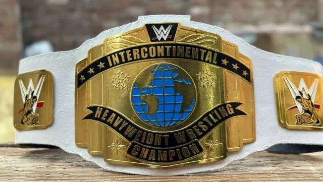 wwe Intercontinental Heavyweight Championship Wrestling Replica Belt White 2MM