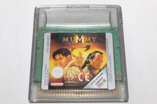 Jeu The Mummy returns sur Nintendo Game Boy  EUR