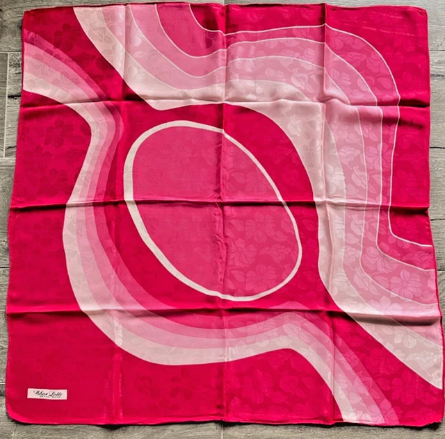 Foulard/Carré/Shawl ★PIERRE BALMAIN soie 100%★hand rolled-35g