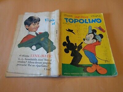 Topolino N° 673 Originale Mondadori Disney Discreto 1968 Bollini, Cedola