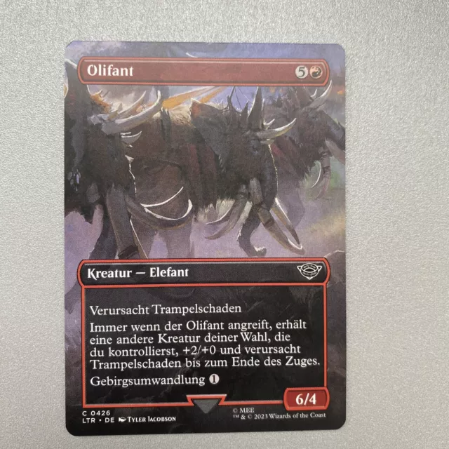 Olifant Magic The Gathering Herr Der Ringe