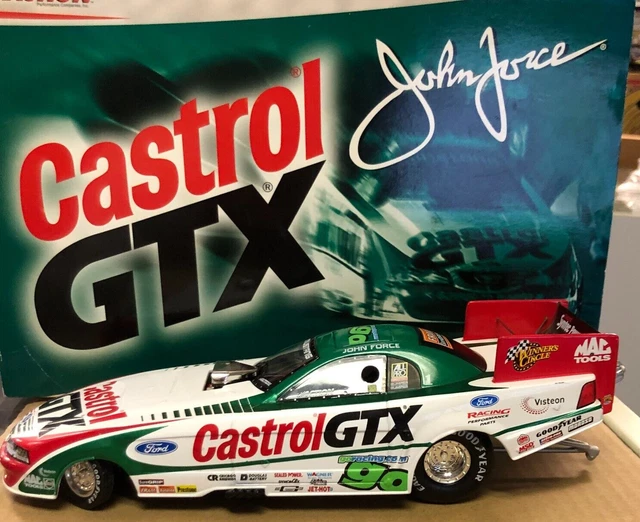 Miniature 1:24 – Funny Car John Force – Elvis Presley / Castrol GTX Mustang 1998