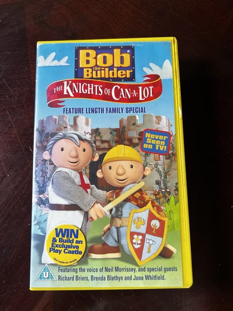 BOB THE BUILDER - Knights Of Can-A-Lot (VHS, 2003) £2.99 - PicClick UK