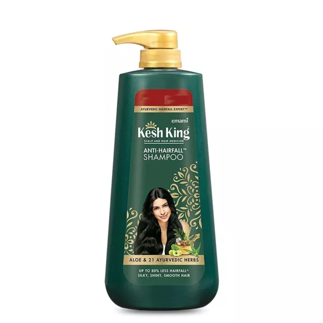 Kesh King Anti Hairfall Shampoo pour Tout Types de Cheveux 600 ML