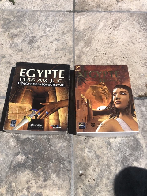 Jeu PC EGYPTE II : La Prophétie D'Héliopolis – Édition Limitée Big Box Complète – Comme Neuf