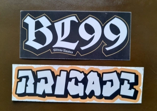 Stickers Brigade Loire Nantes ultra supporter foot tribune