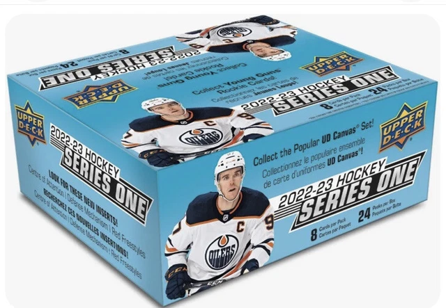 2022-23 Upper Deck Series 1 Hockey Retail Box