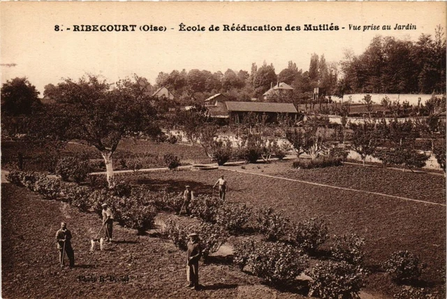 CPA RIBECOURT École de Réeducation des Mutiles (376955)