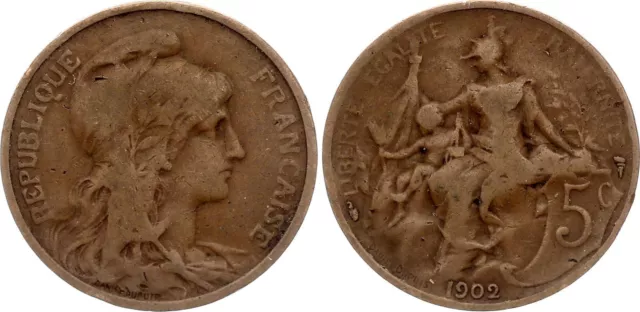 5 Centimes Dupuis - 1902